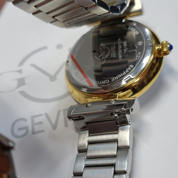 GEVRIL Women's Berletta Diamond Watch 37mm 0.06ctw - Picture 6 of 10